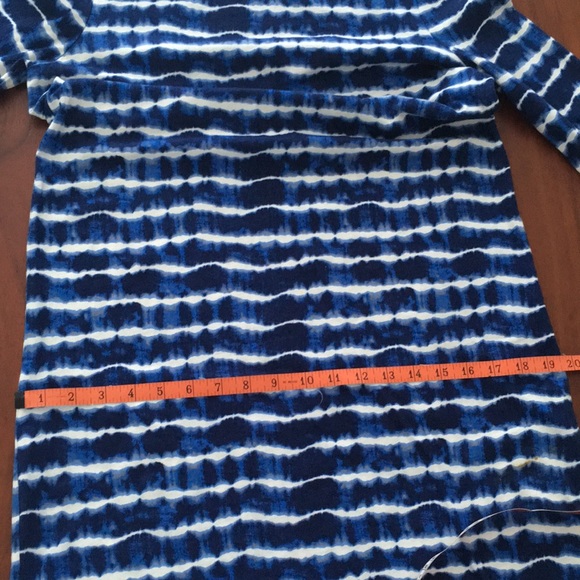 Tory Burch ziggy blue and white tie dye mini dress S - Picture 9 of 12